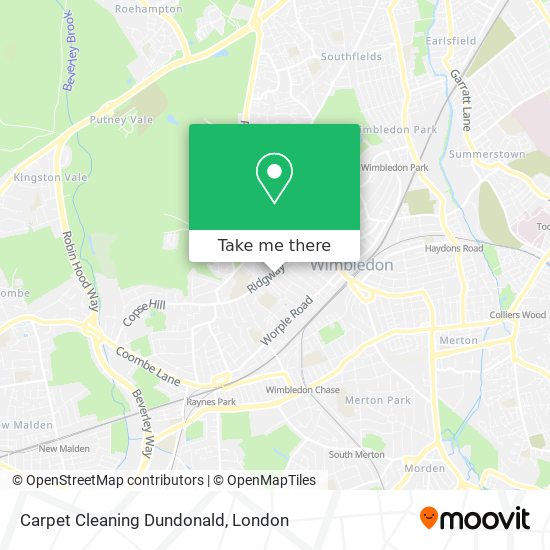 Carpet Cleaning Dundonald map