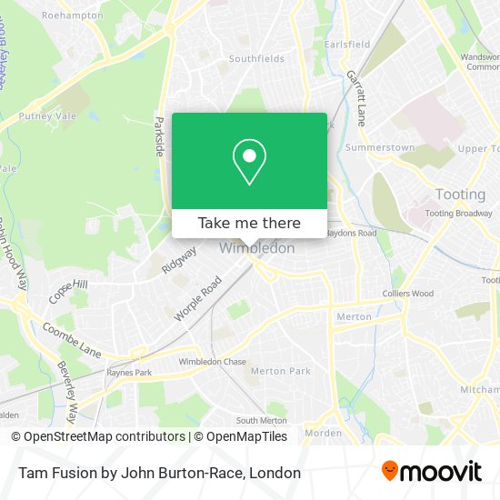 Tam Fusion by John Burton-Race map