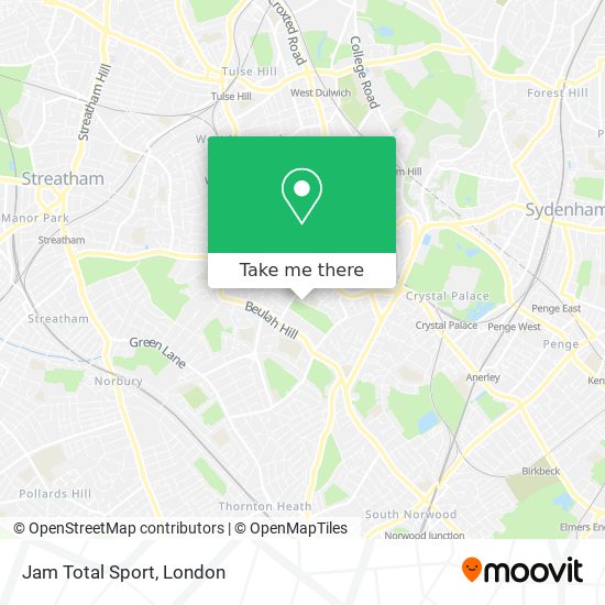 Jam Total Sport map