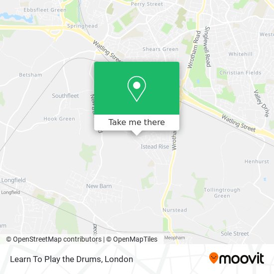 Learn To Play the Drums map