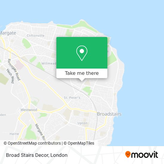 Broad Stairs Decor map