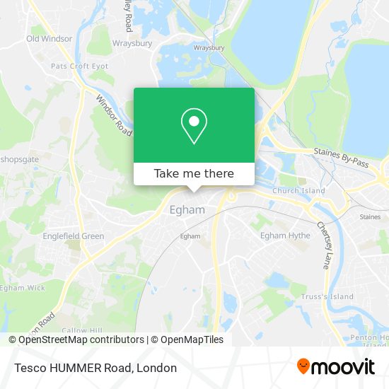 Tesco HUMMER Road map