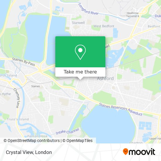 Crystal View map