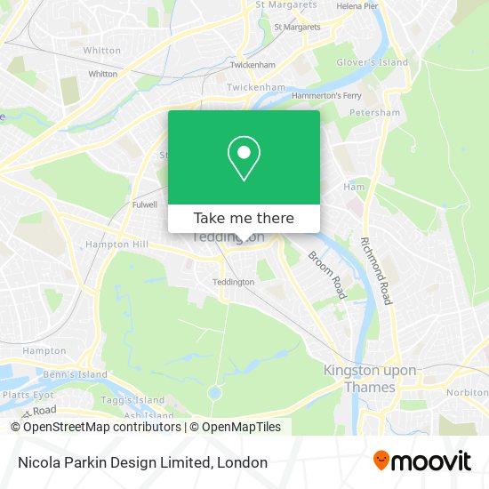 Nicola Parkin Design Limited map