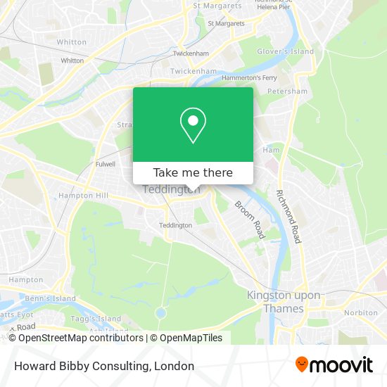Howard Bibby Consulting map