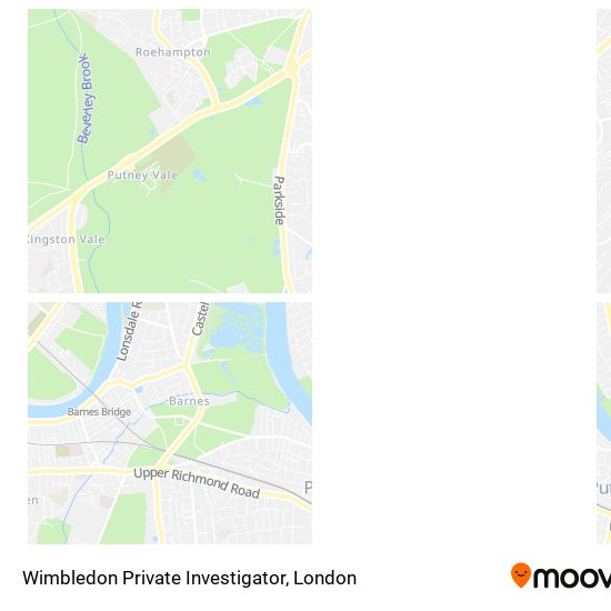 Wimbledon Private Investigator map