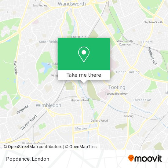 Popdance map