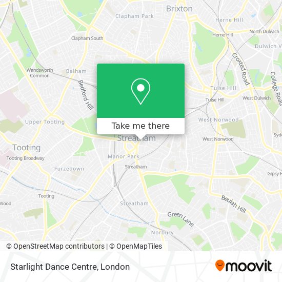 Starlight Dance Centre map