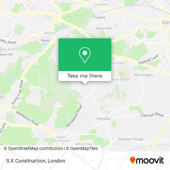 S.X Construction map