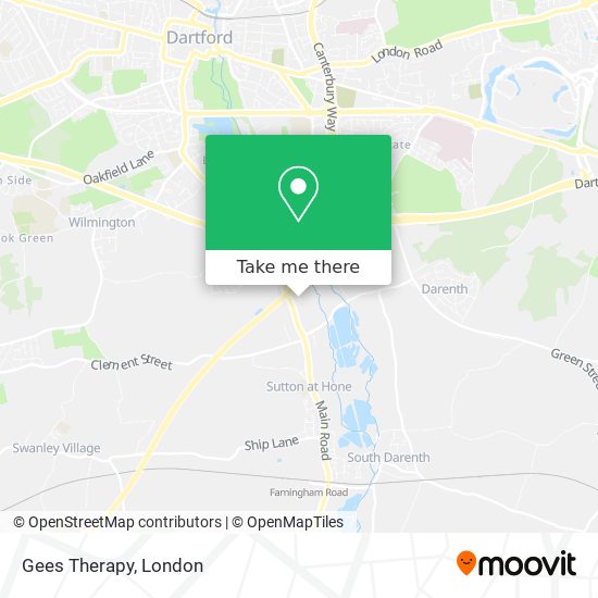 Gees Therapy map