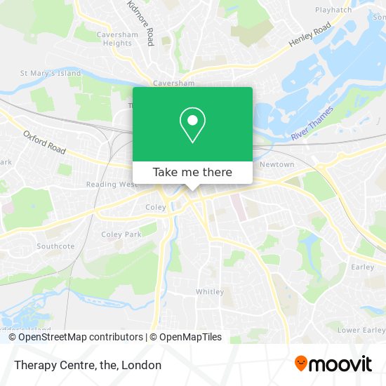 Therapy Centre, the map