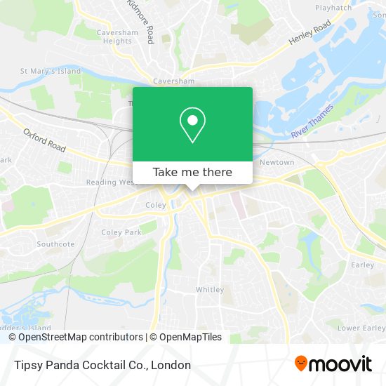 Tipsy Panda Cocktail Co. map