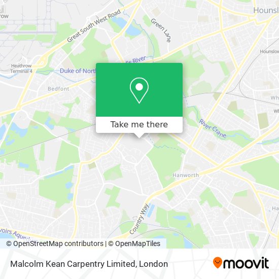 Malcolm Kean Carpentry Limited map