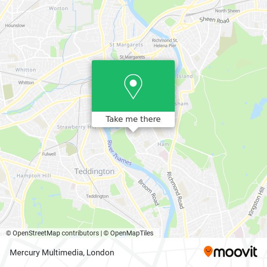 Mercury Multimedia map