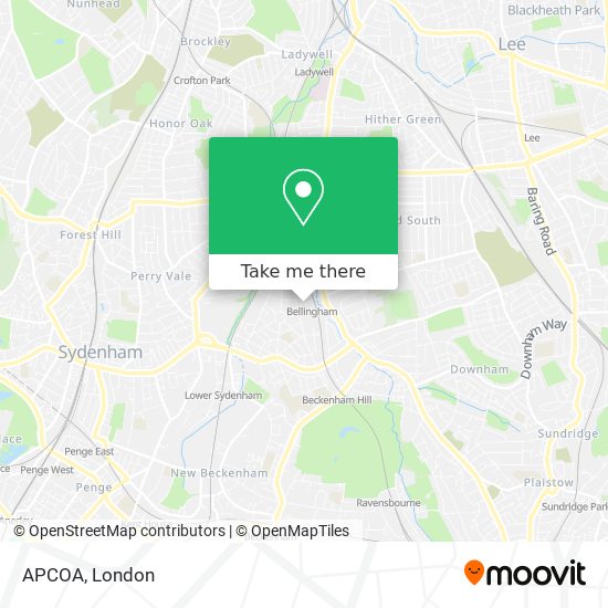 APCOA map
