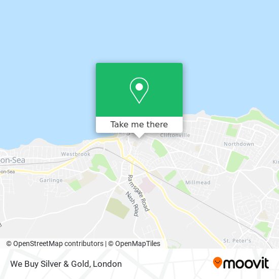 We Buy Silver & Gold map