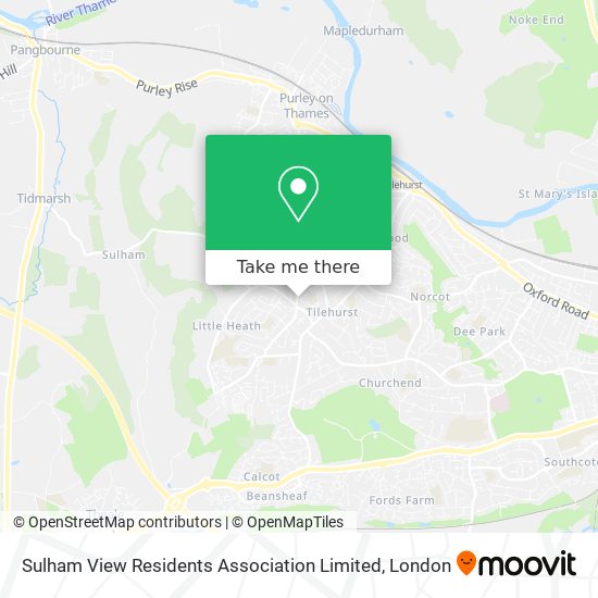 Sulham View Residents Association Limited map