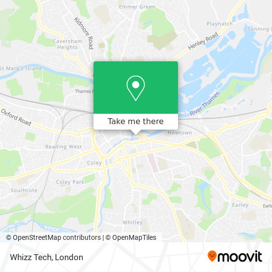 Whizz Tech map