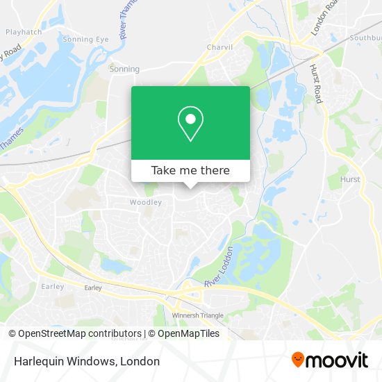 Harlequin Windows map
