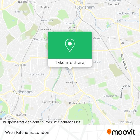 Wren Kitchens map