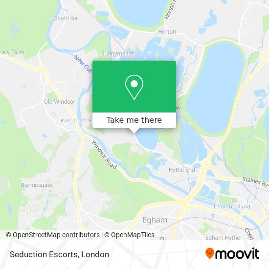 Seduction Escorts map