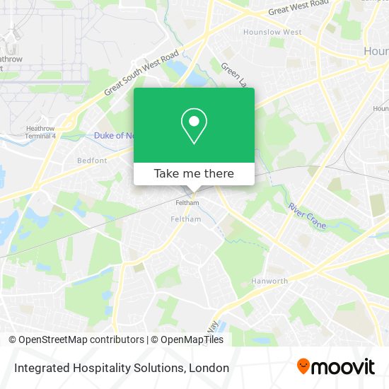 Integrated Hospitality Solutions map