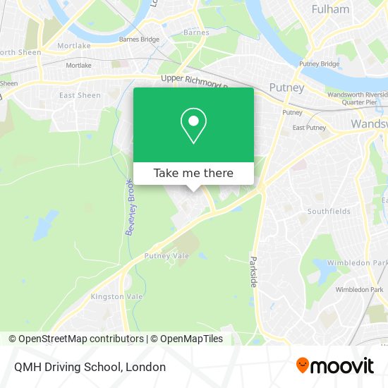 QMH Driving School map