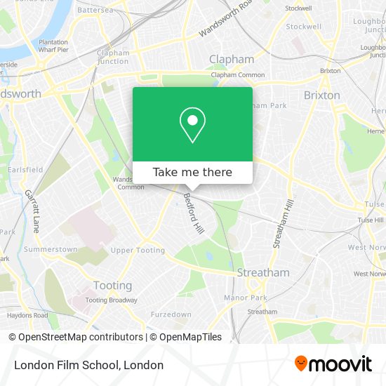 London Film School map