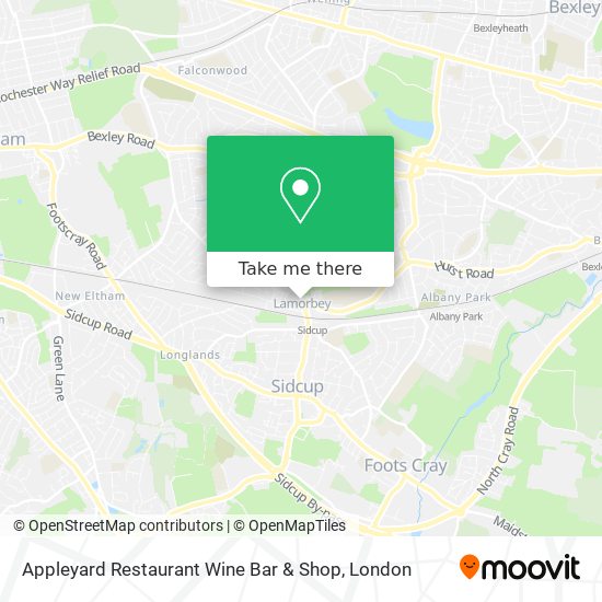 Appleyard Restaurant Wine Bar & Shop map