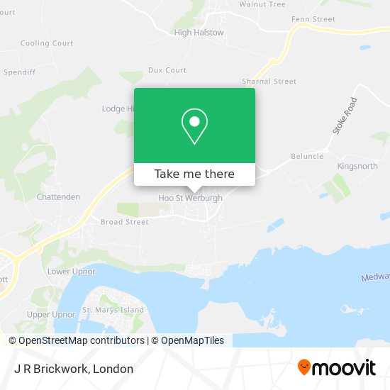 J R Brickwork map