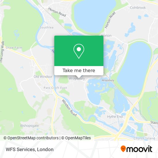 WFS Services map