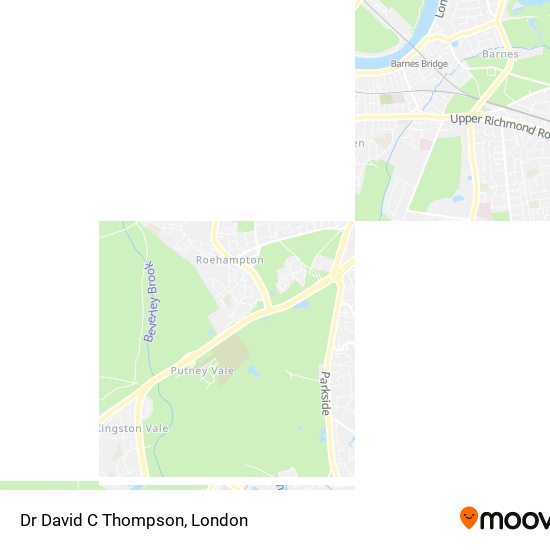 Dr David C Thompson map