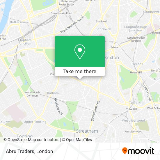 Abru Traders map