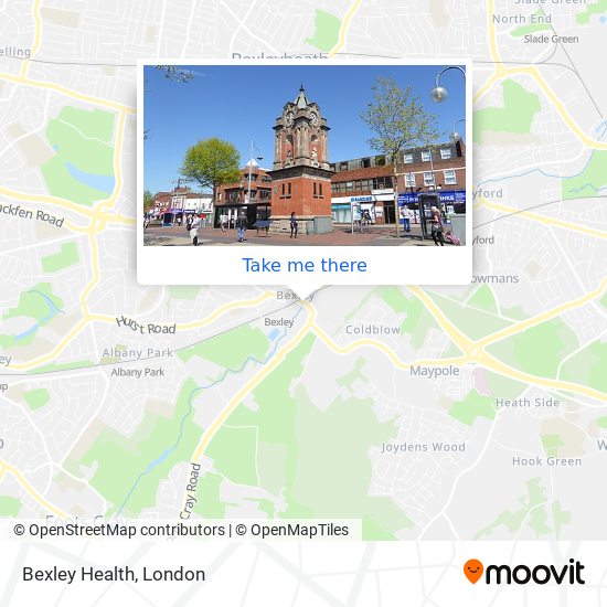 Bexley Health map