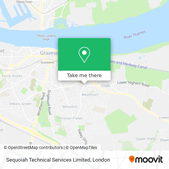 Sequoiah Technical Services Limited map