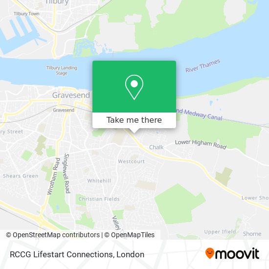 RCCG Lifestart Connections map