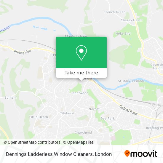 Dennings Ladderless Window Cleaners map