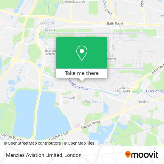 Menzies Aviation Limited map