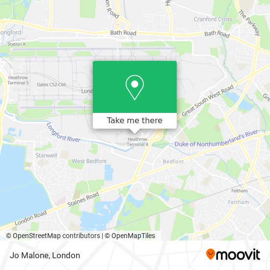 Jo Malone map