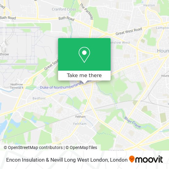 Encon Insulation & Nevill Long West London map