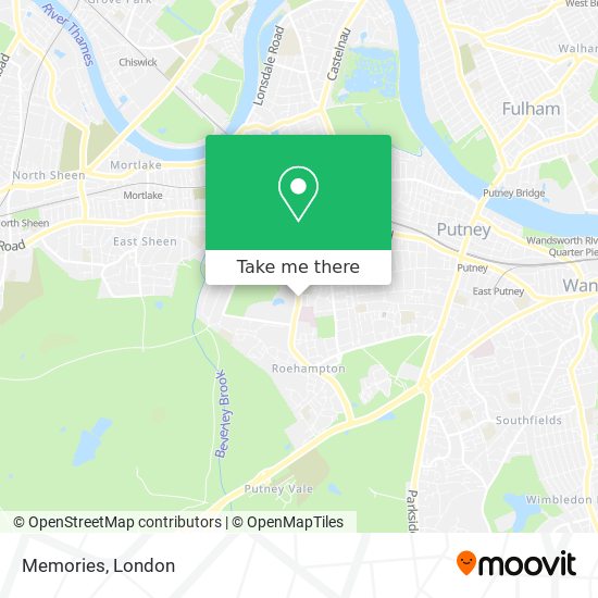 Memories map