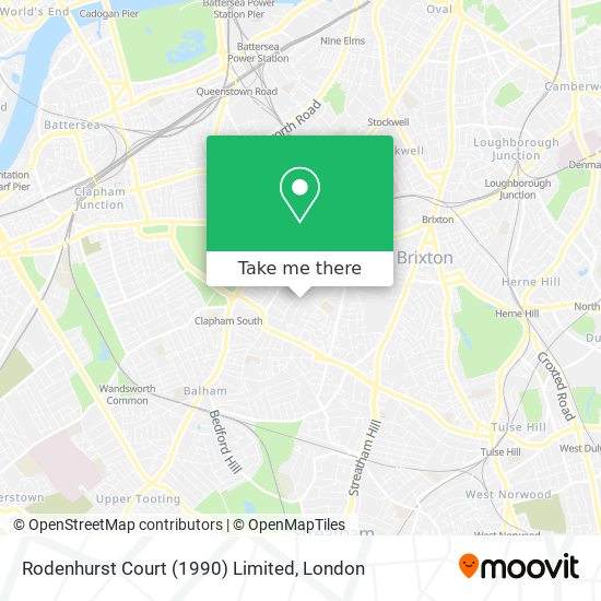 Rodenhurst Court (1990) Limited map