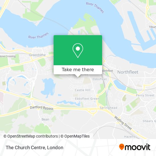 The Church Centre map