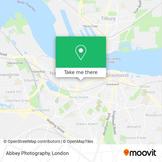 Abbey Photography map