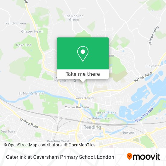 Caterlink at Caversham Primary School map