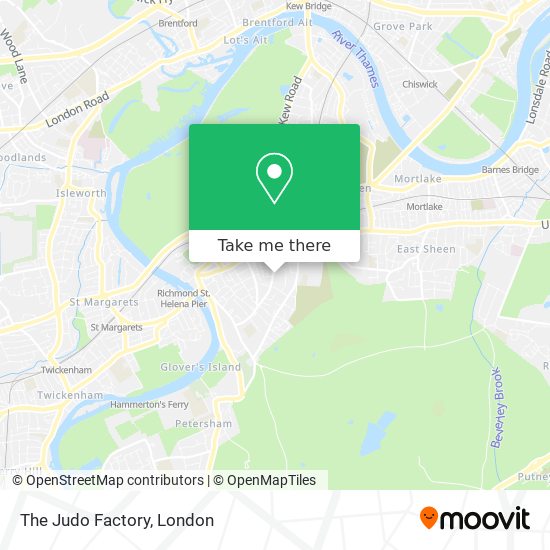 The Judo Factory map