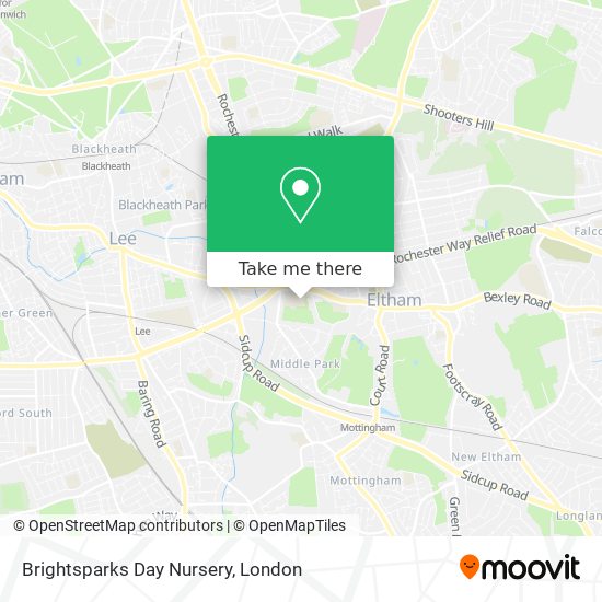 Brightsparks Day Nursery map