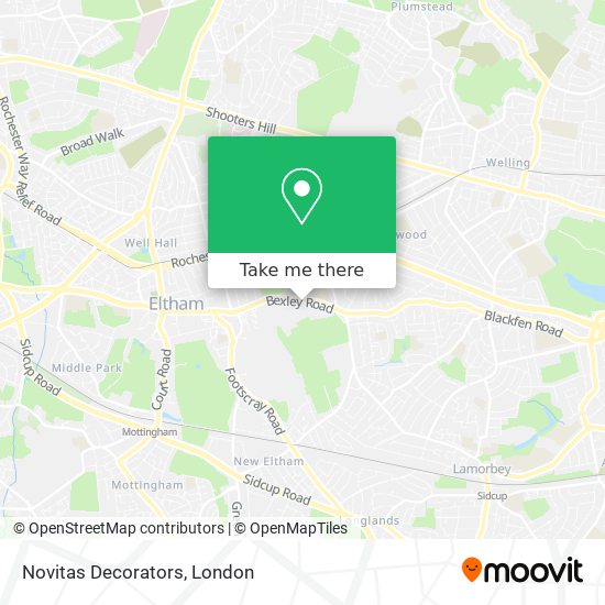 Novitas Decorators map