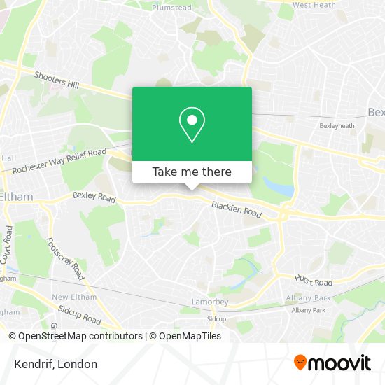Kendrif map