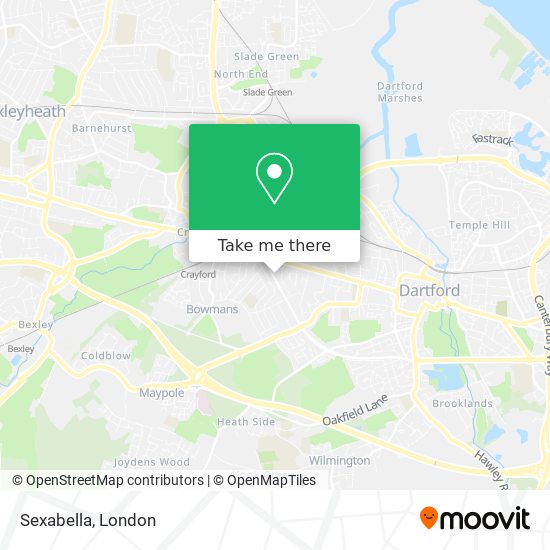 Sexabella map